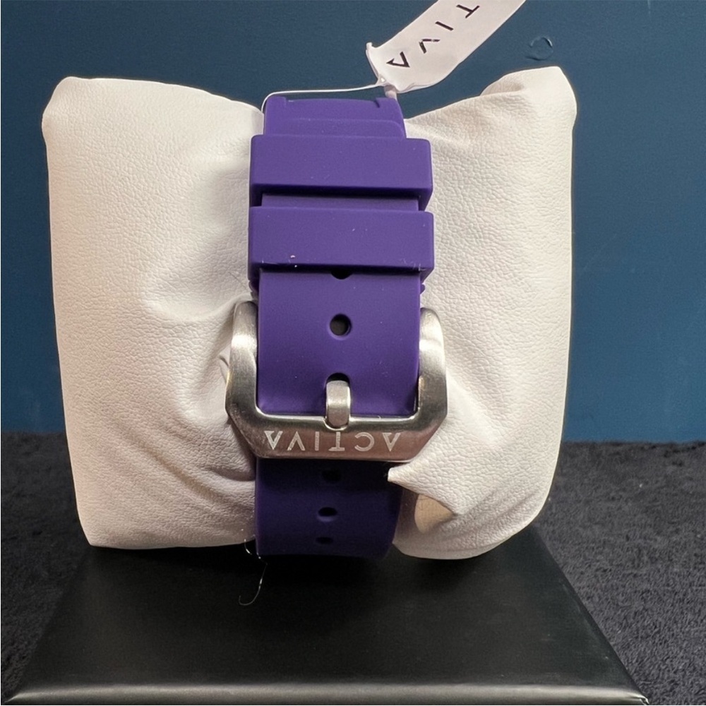 Rare Activa X Invicta Purple and Black Women's Watch new in box - Picture 7 of 10